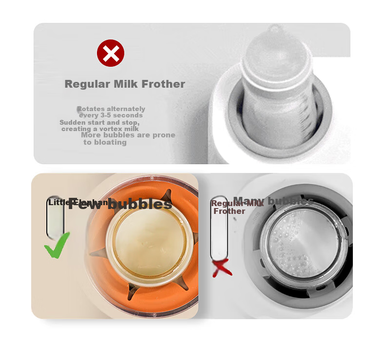Xiaoyaxiang Milk Shaker And Milk Warmer All-In Two-In Baby Fully Automatic Water-Free Milk Warmer, Milk Thawing And Mixing Machine 12