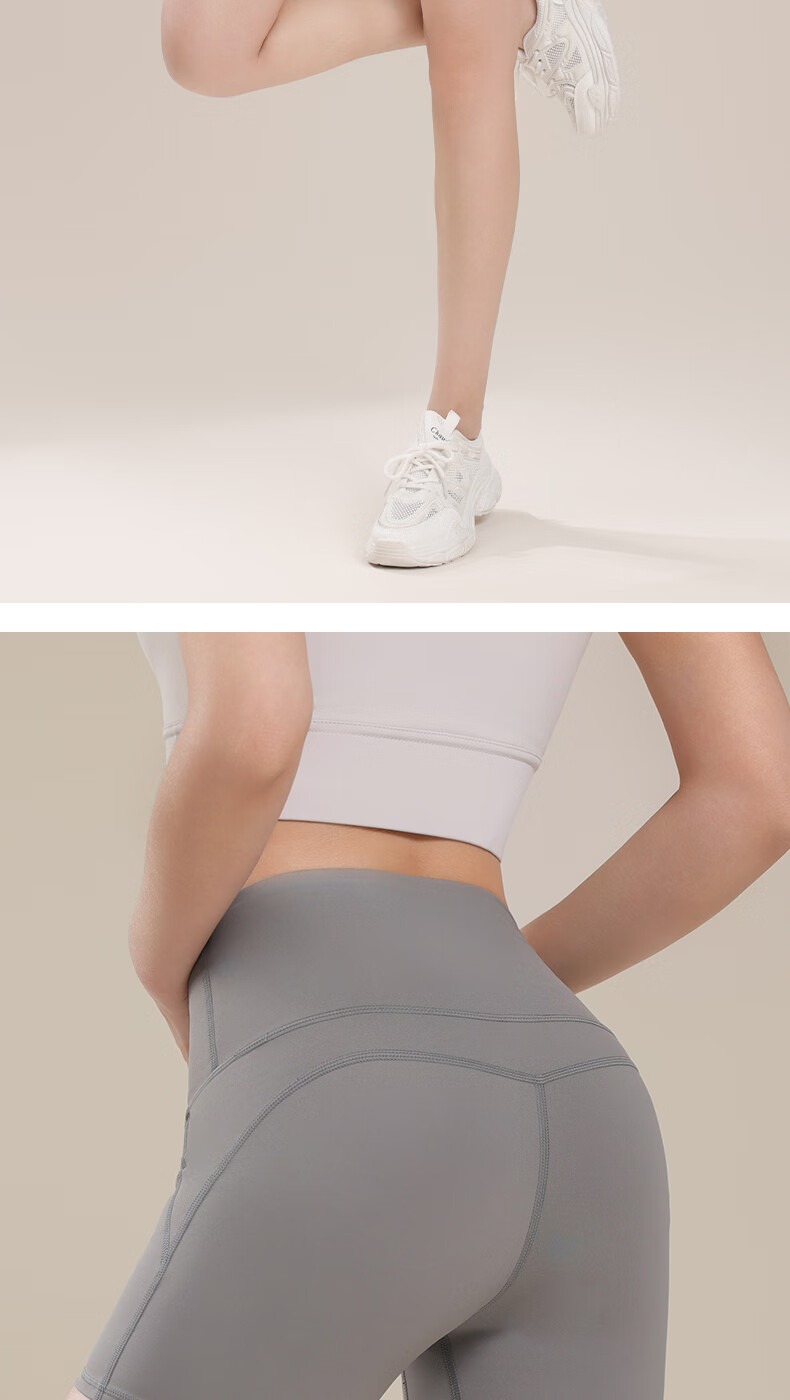 Free Style Women's 3/4 Yoga Pants Summer High-Waist Butt-Lifting Sports Shorts Pilates Training Running Fitness Cycling Pants 12