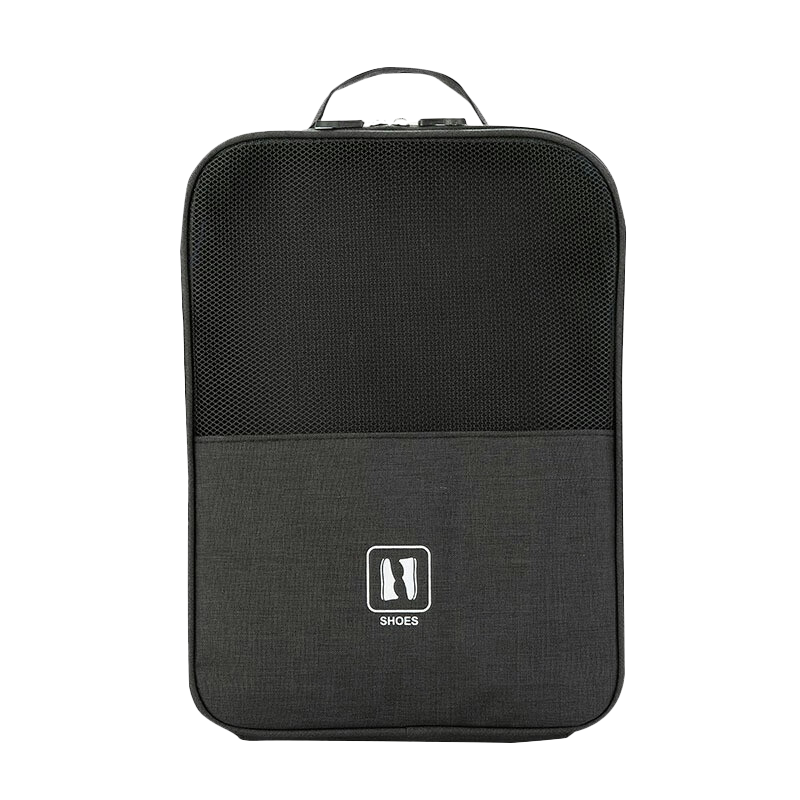 Etravel Travel Shoe Storage Bag Portable Sports Shoe Bag Travel Shoe Organizer Gray