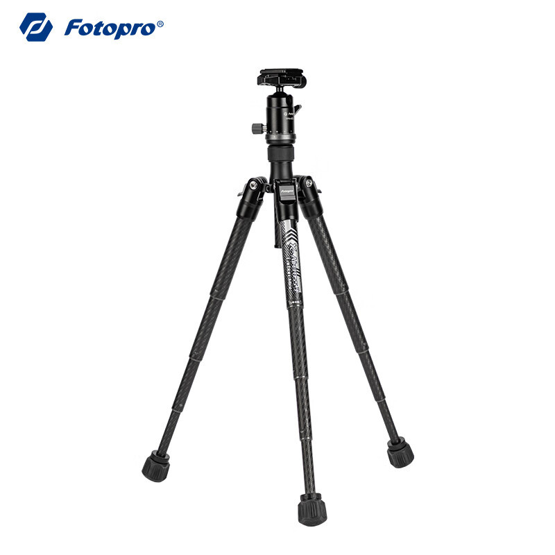 Штатив Fotopro Air Three Mini, портативный, из углеродного волокна, с зажимом для телефона