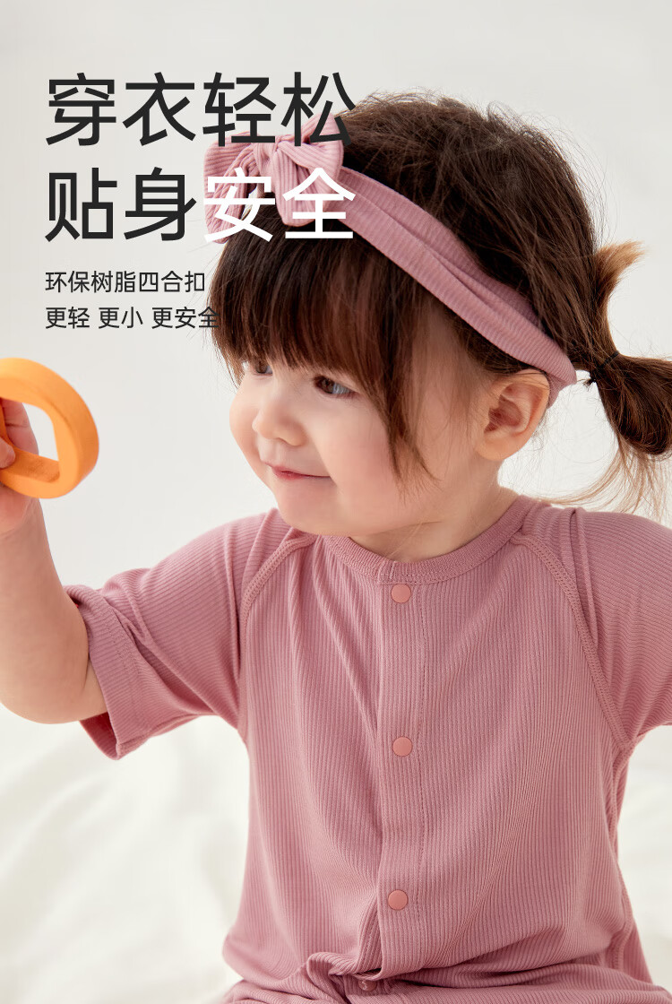 Wismorni Baby Short Sleeve Romper Spring Summer Thin Modal Unisex Infant Outfit Outdoor Crawling Clothes Summer Wear 7