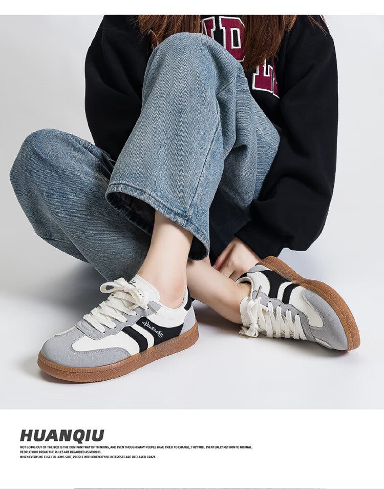 Global Wine Red German Training Shoes Women 2026 Spring Trendy Elegant Niche Casual Fashion Versatile Sneakers 4