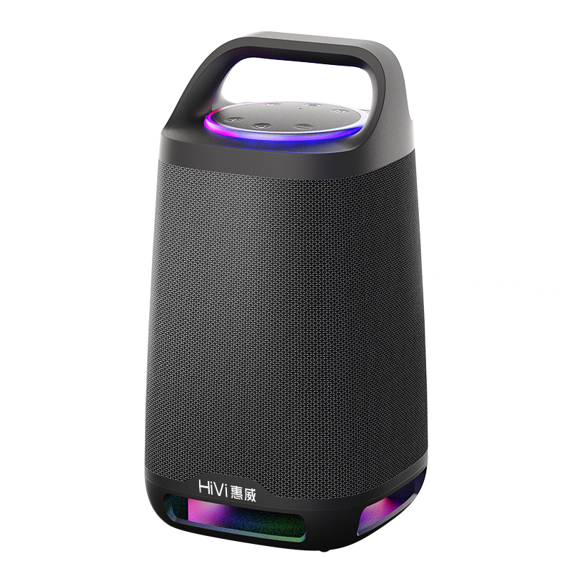 HiVi Portable Bluetooth Speaker, Outdoor Handheld Wireless Speaker, Camping High-Power Desktop Speaker, Subwoofer, 2026 New Model, Waterproof High-Quality Sound, ML35