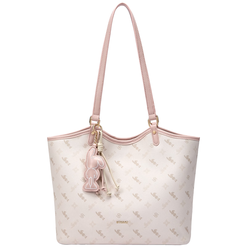 Saturday Large Capacity Tote Bag Women Shoulder Bag 14-inch Laptop Bag Commuter School Bag Birthday Gift