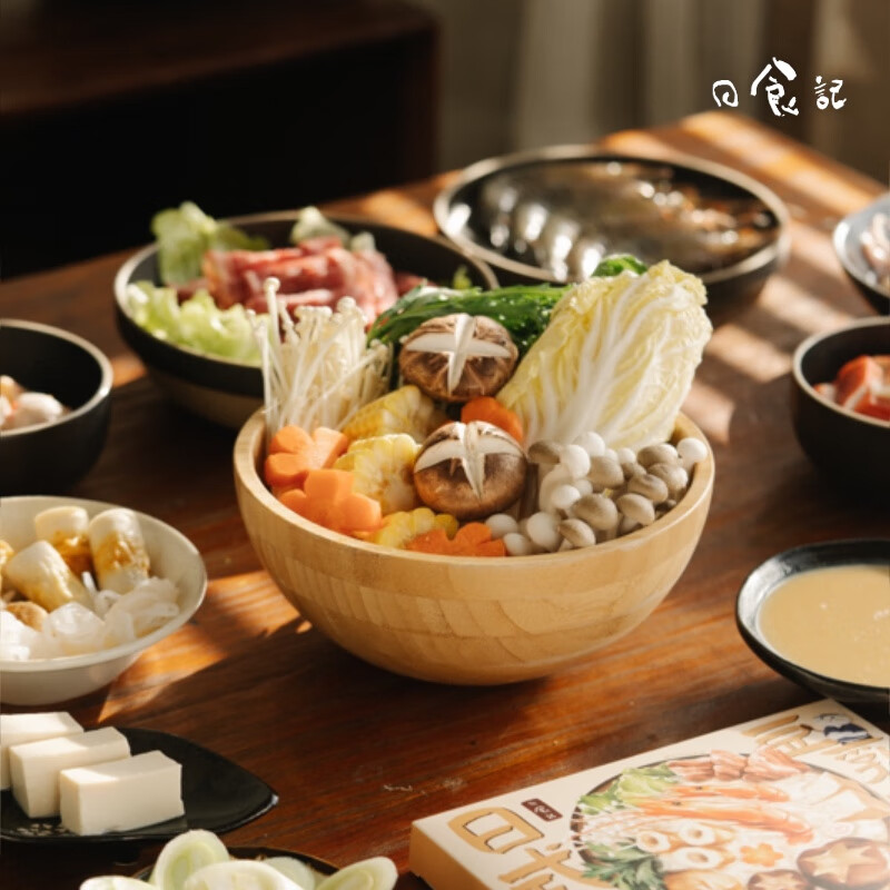 日食记日式豆乳锅底200g不辣火锅底料调味料关东煮料包家庭汤料包炖菜汤
