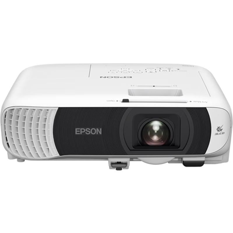 Epson CB-FH54 Projector, Office Meeting Commercial High-Definition Bright Projector (4100 Lumens, 1080P HD, Wireless), [Standard Configuration + Wall Mount]