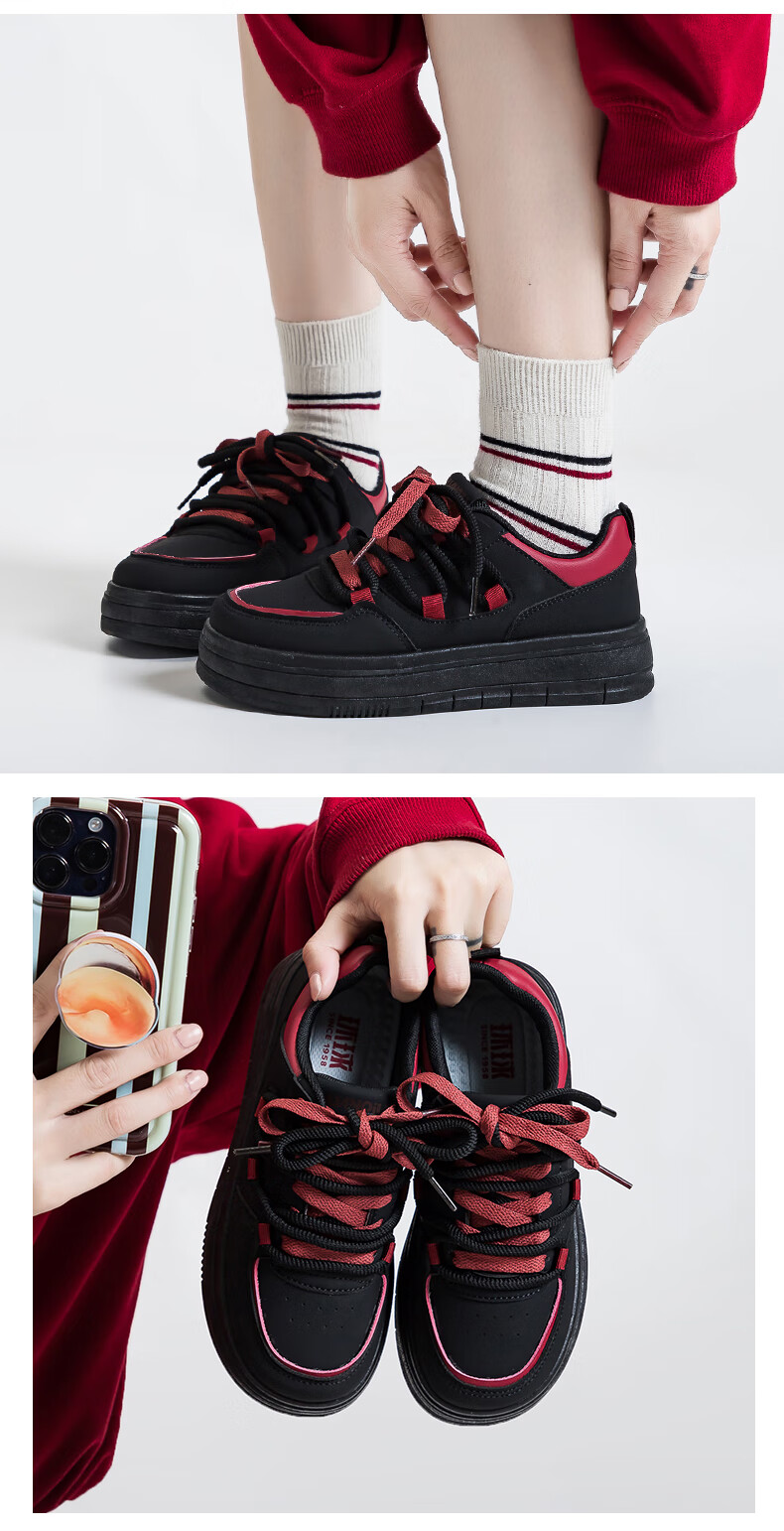 Global Unique Lemon Yellow Women's Sneakers 2026 Spring New Thick Sole Casual Shoes 17