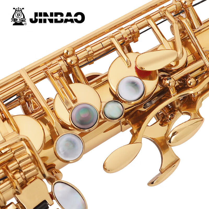 Jinbao Alto Saxophone JBWAS-10 Double Rib Keys Professional Performance Saxophone Beginner Wind Instrument