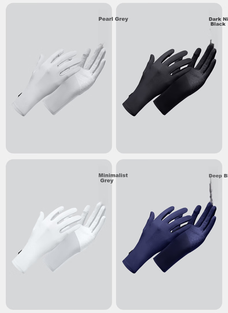 UV100 Sun Protection Gloves for Women, Spring And Summer UV Protection Thin Breathable Driving Cycling Anti-Slip Touchscreen Gloves 22503 Bubble Pink 15