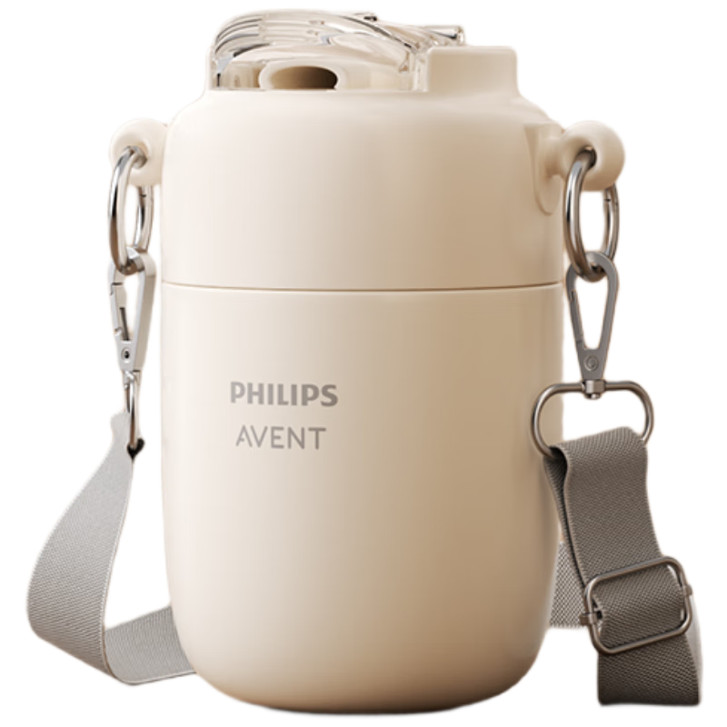 AVENT Philips Children's Insulated Milk Bottle Baby Direct Drinking Cup Kindergarten Student Special 1-2 Years JD Self-operated