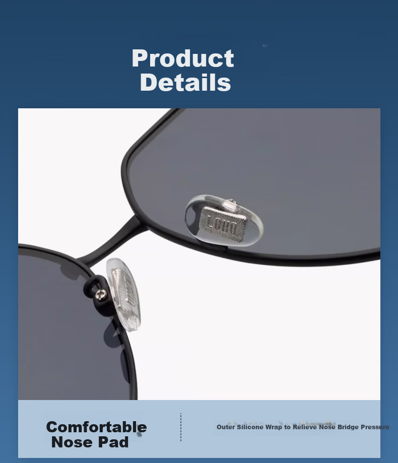 LOHO Classic Aviator Sunglasses, Polarized Sunglasses for Fishing And Driving, Specialized Polarized UV Protection, Gift for Me 10