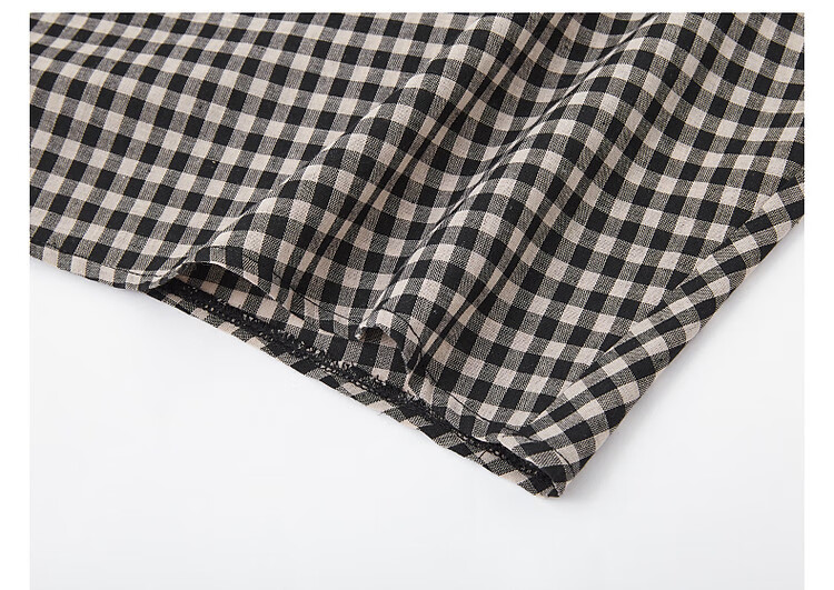 Dme [Niche Design] Autumn Retro Casual Striped Lantern Skirt Comfortable Slimming Mid-Length A-Line Skirt for Wome 14