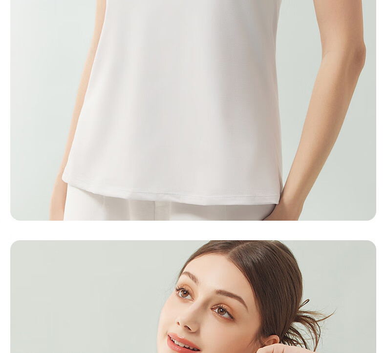 JOYNCLEON Nursing Vest Tank Top Pure Cotton Spring Summer Maternity Bra-Free Anti-Sagging with Chest Pads Skin XXL Jbr181400 35