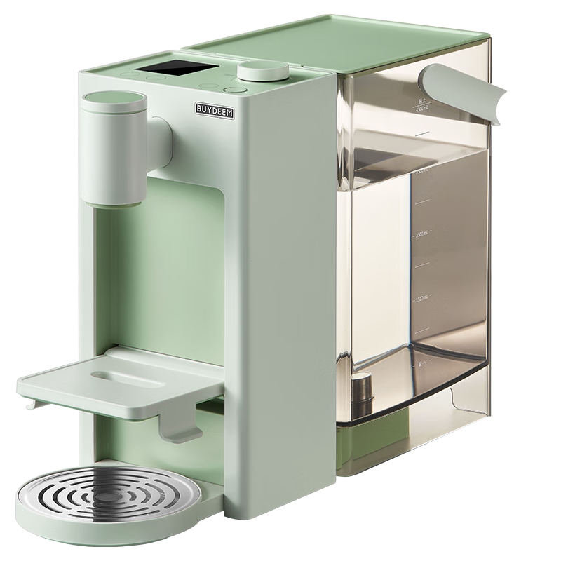 Buydeem Desktop Instant Heating Water Dispenser 4.5L S121 Light Green Smart Multi-Function Water Boiler for Home Tea Coffee Milk Preparation