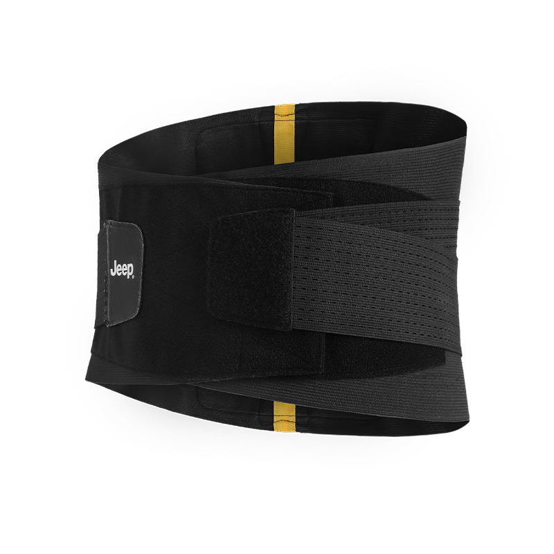 JEEP Lumbar Support Belt Sports Fitness Summer Herniated Disc Waist Muscle Lumbar Strain Squat Deadlift Running Basketball Waist Trainer