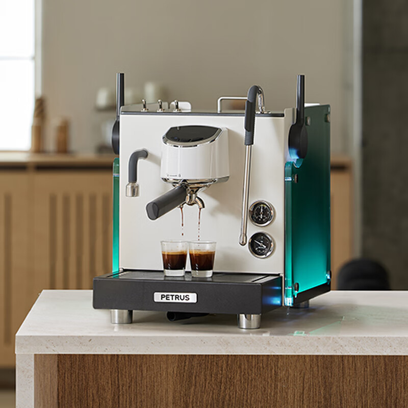 Petrus Coffee Machine, Italian Espresso Machine, Fully And Semi-Automatic, for Home And Commercial Use, Steam Milk Frother, Liuxia Max PE3922Max