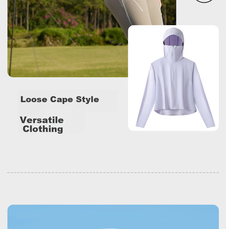 361° Women's Sunscreen Jacket Spring Summer UPF150+ UV Protection Sports Coat Cooling Antibacterial Cape 662624603-4 17