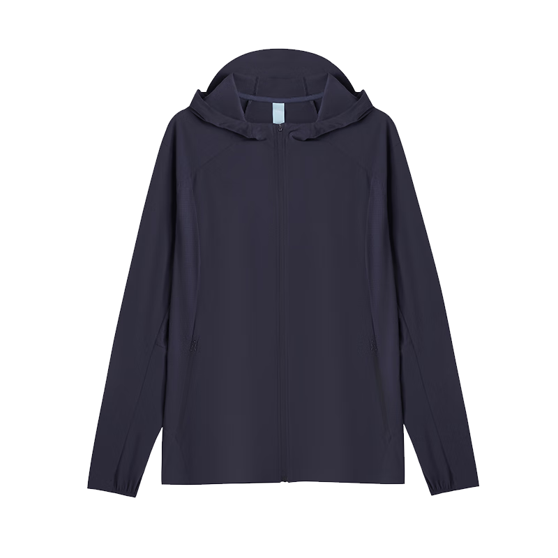 JD Jingzao Water-Repellent Sun-Protective Jacket Men's Outdoor Sun Protection Coat Unisex Skin Jacket Rain and Sun Dual-Use Navy Blue 2XL