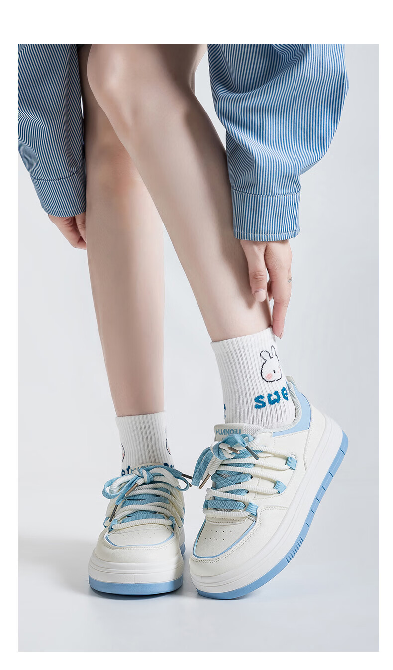 Global Unique Lemon Yellow Women's Sneakers 2026 Spring New Thick Sole Casual Shoes 13