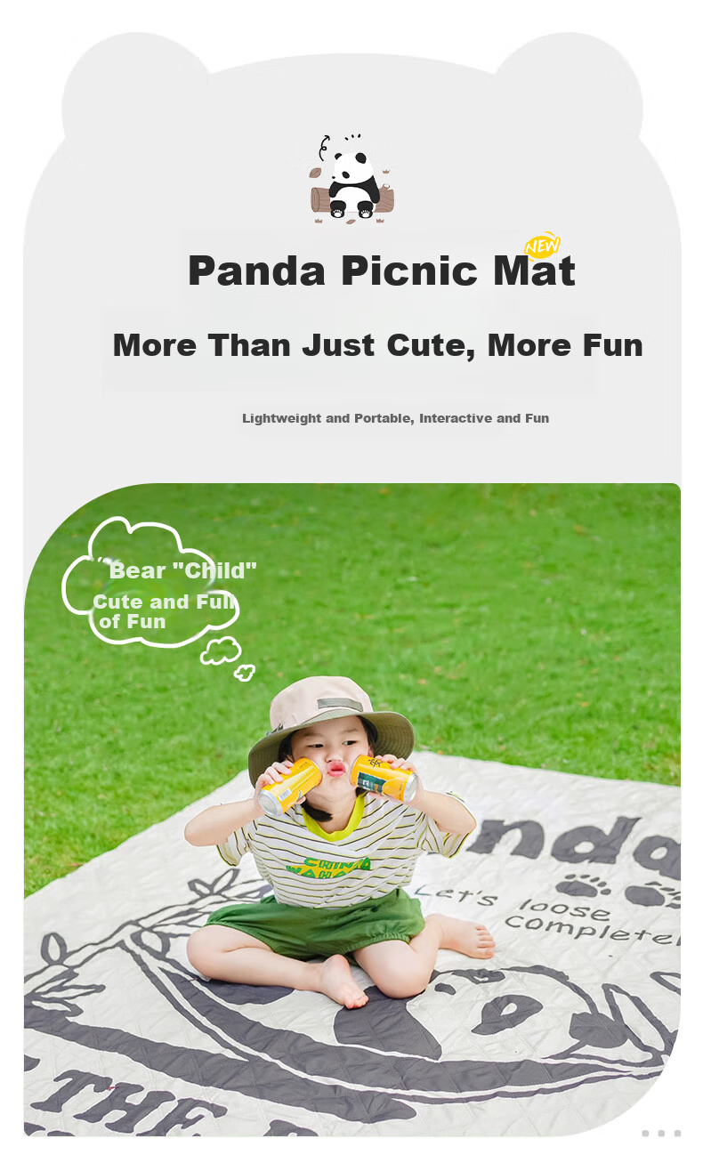 CAMEL Picnic Mat, Outdoor Camping Tent Moisture-Proof Mat, Picnic And Barbecue Waterproof Seat Pad, Thickened P001B Ground Sleeping Mat 1