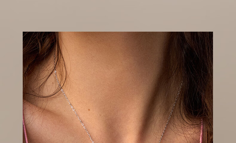 HEFANG Jewelry, Shimmering Bow Collarbone Chain Necklace, Birthday Gift [520 Valentine's Day Gift], Gift for Girlfriend 4