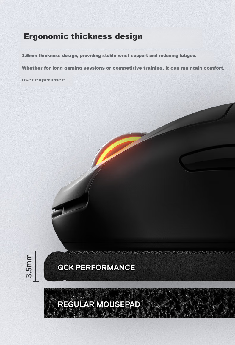 SteelSeries QCK Perf-XL Control Gaming Mouse Pad, FPS Mouse Pad, Large Control Pad / CSGO Professional-Grade Desk Mat, QCK Pro Control Precision Editio 9