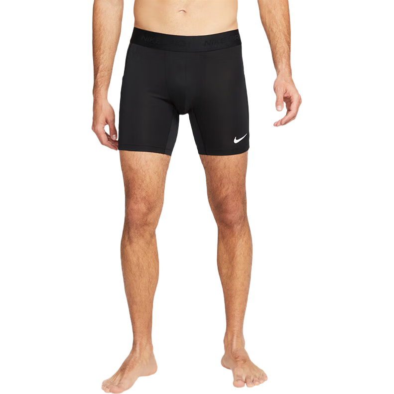 NIKE Men's Sports Pants, Tight-Fitting Shorts, DF SHORT Pants, FB7959-010, Black, Size L