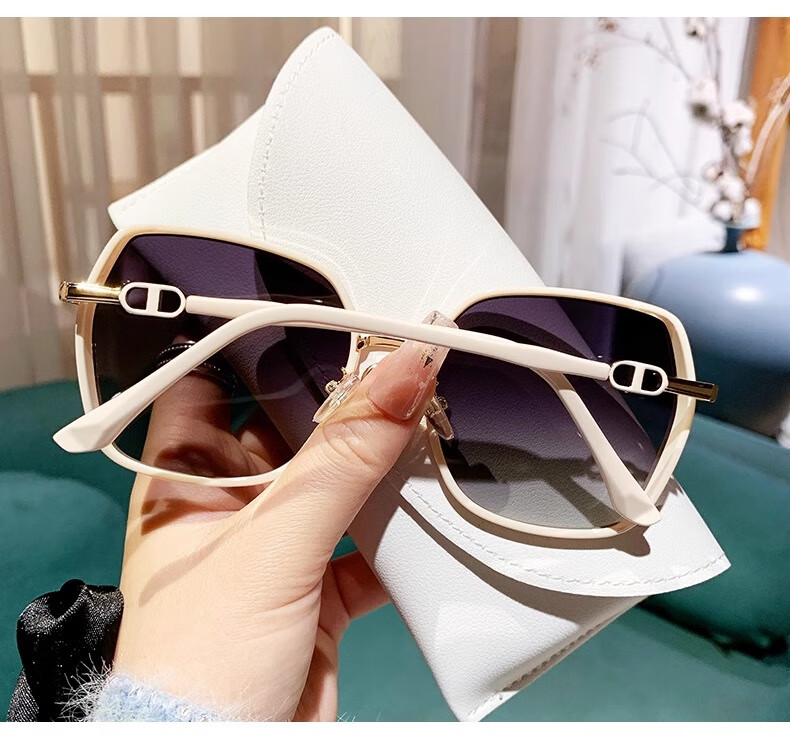 GOGOSOON 2025 New Women's Sunglasses, High-End UV Protection, Anti-Glare Driving Sunglasses, Can Be Fitted with Prescription Lenses 10