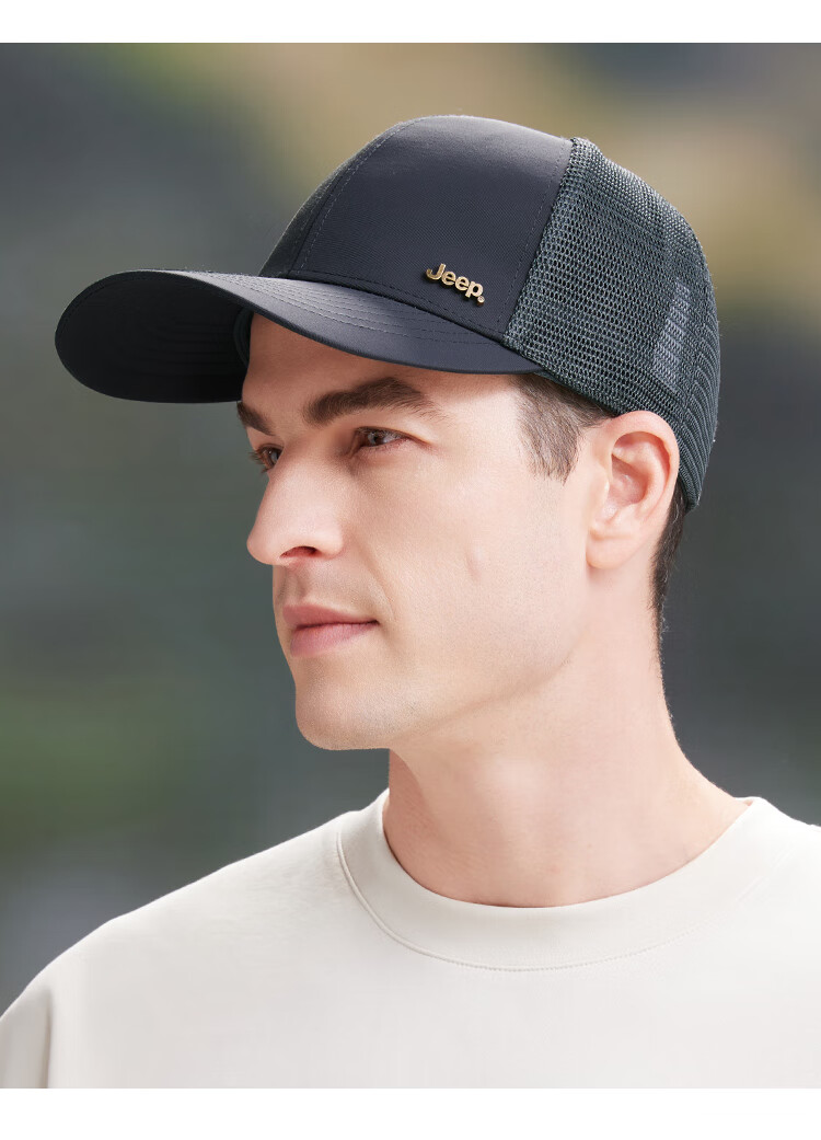 JEEP Baseball Cap for Men And Women, Summer Mesh Quick-Dry Sun Hat, Hiking Cap, Khaki Color 13