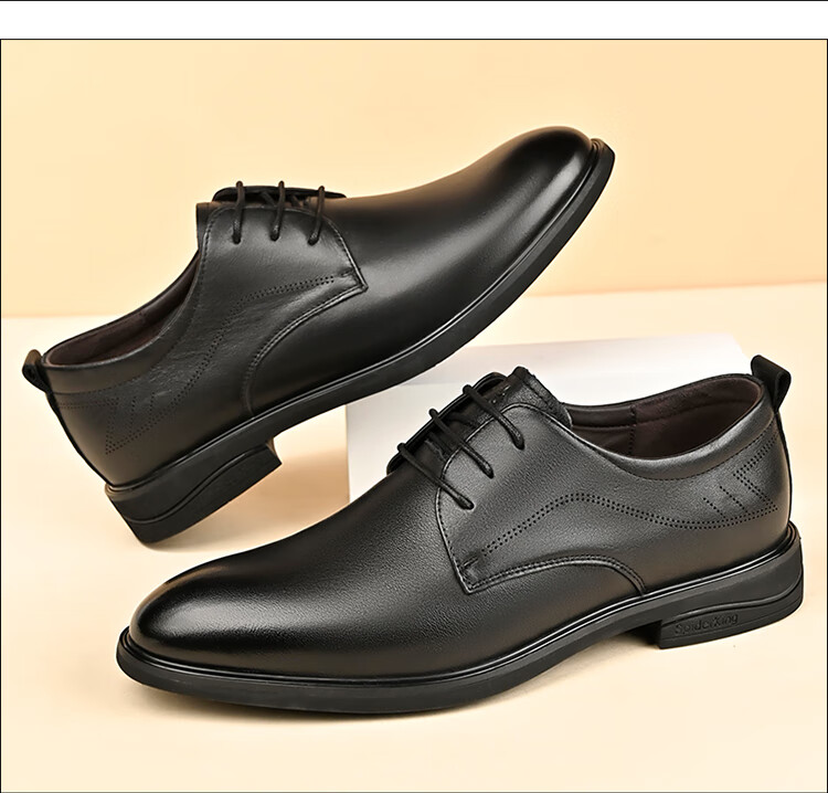 Spider King Men's Summer Hollow Out British Style Leather Business Dress Shoes Black Hollow Out Size 44 10