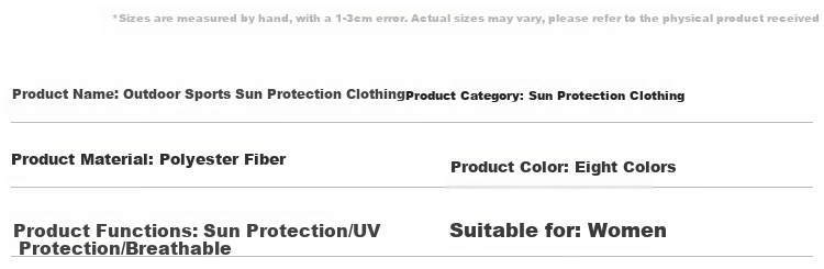 GLO-STORY Sun Protection Clothing for Women, Long-Sleeve Hooded UV-Resistant Jacket, Outdoor Anti-UV Shawl, WST114059 9