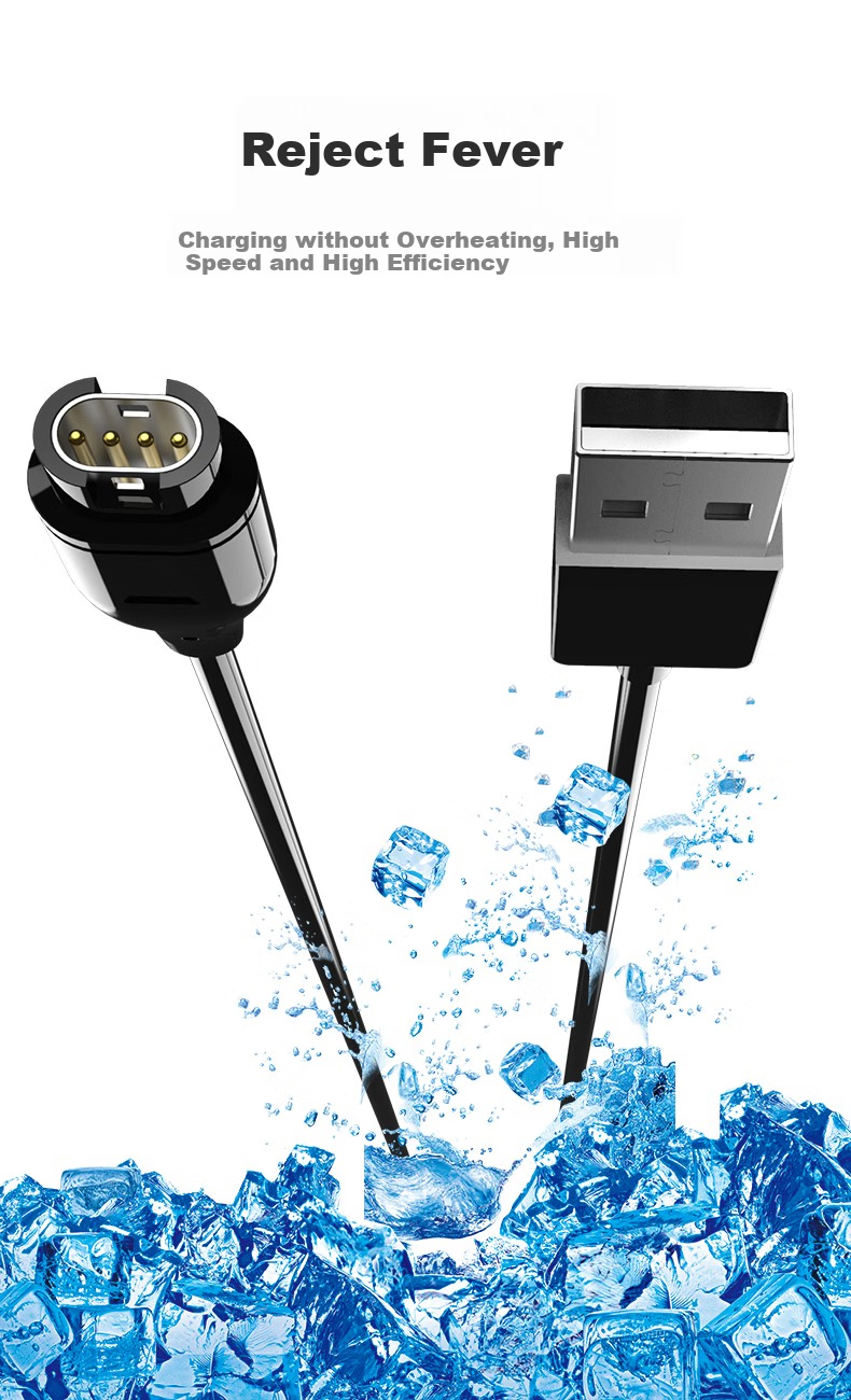 Baking Xiaoxun Watch Charging Cable Magnetic Base Data Cable for Kids Watch Compatible with Original Xiaoxun 7/7X/C7A/6/6X/6C/5Pro/5X/5C/U2 Pro/U2/U1 10
