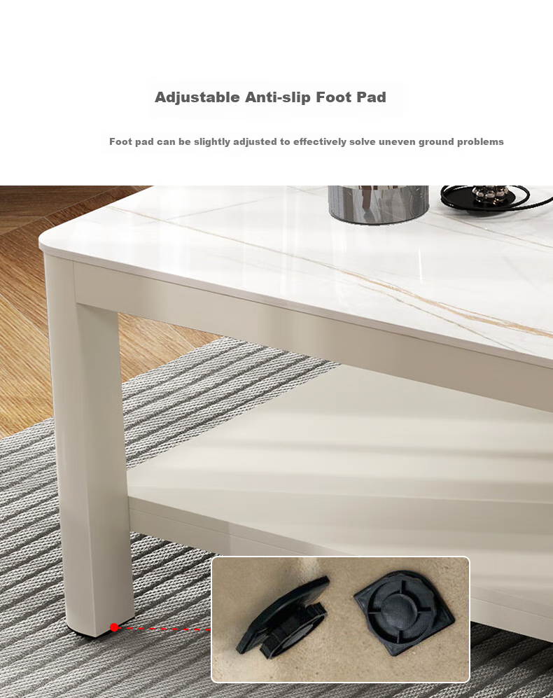 Fanshe Coffee Table, Living Room Tea Table, Office Coffee Table, Small Apartment Glass Sofa Table, Modern Minimalist Tea Table 13