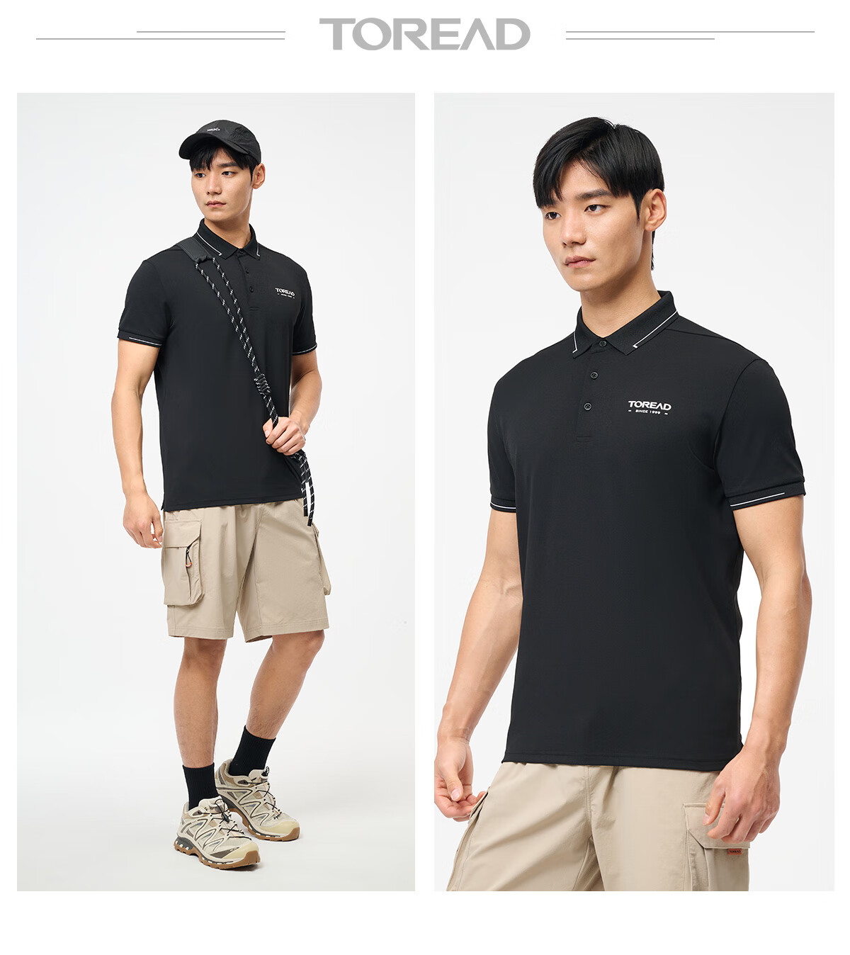 TOREAD Women's Short-Sleeve T-Shirt, Spring And Summer Business Polo Shirt, Outdoor Functional Sweat-Wicking Quick-Dry Breathable Tee, TAJJCN82837 13