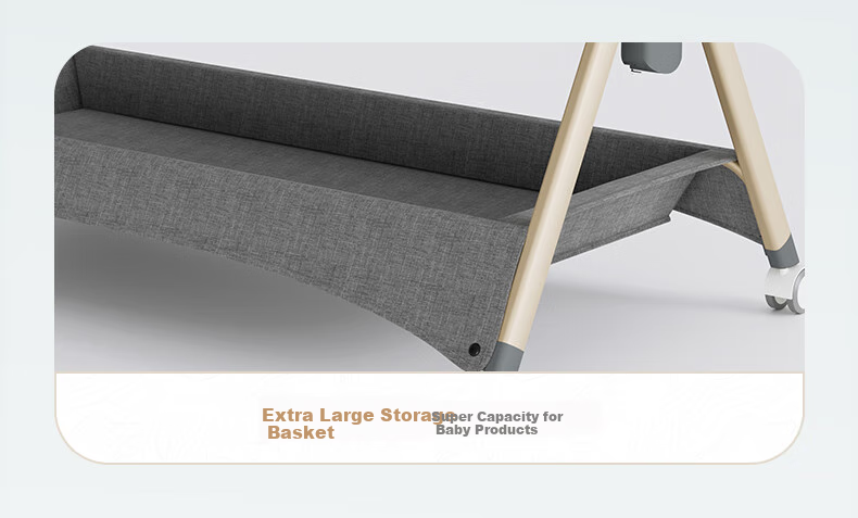 Elittile Baby Crib, Seamless Connection, Multifunctional, Foldable, Movable, Children's Crib, Xia'an Shi Qi Generation Plus 30