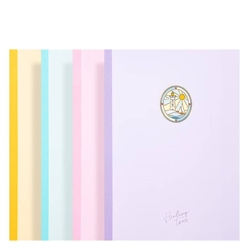 Deli Student Soft Notebook B5, 40 Sheets, 12-Pack, Wirebound, WB540 (Yijushiguang 3)
