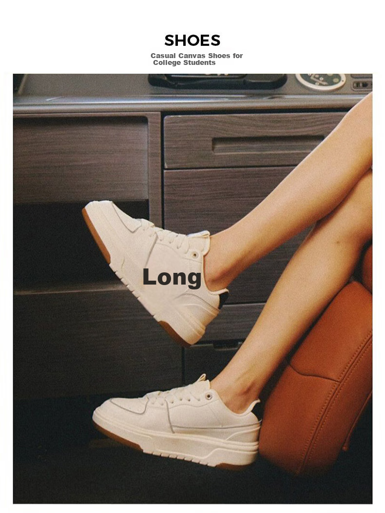 MLB Official Casual Sneakers for Men And Women, Thick-Soled Height-Increasing Shoes, Sports Footwear, 3ASXCA12N-50IVS, Size 235 1