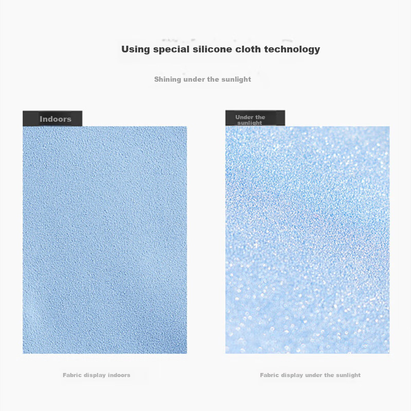 BALNEAIRE Shining Series Swimming Cap, High-Quality Silicone with Soft Outer Coating, Excellent Waterproof Performance, BYM009, Light Blue