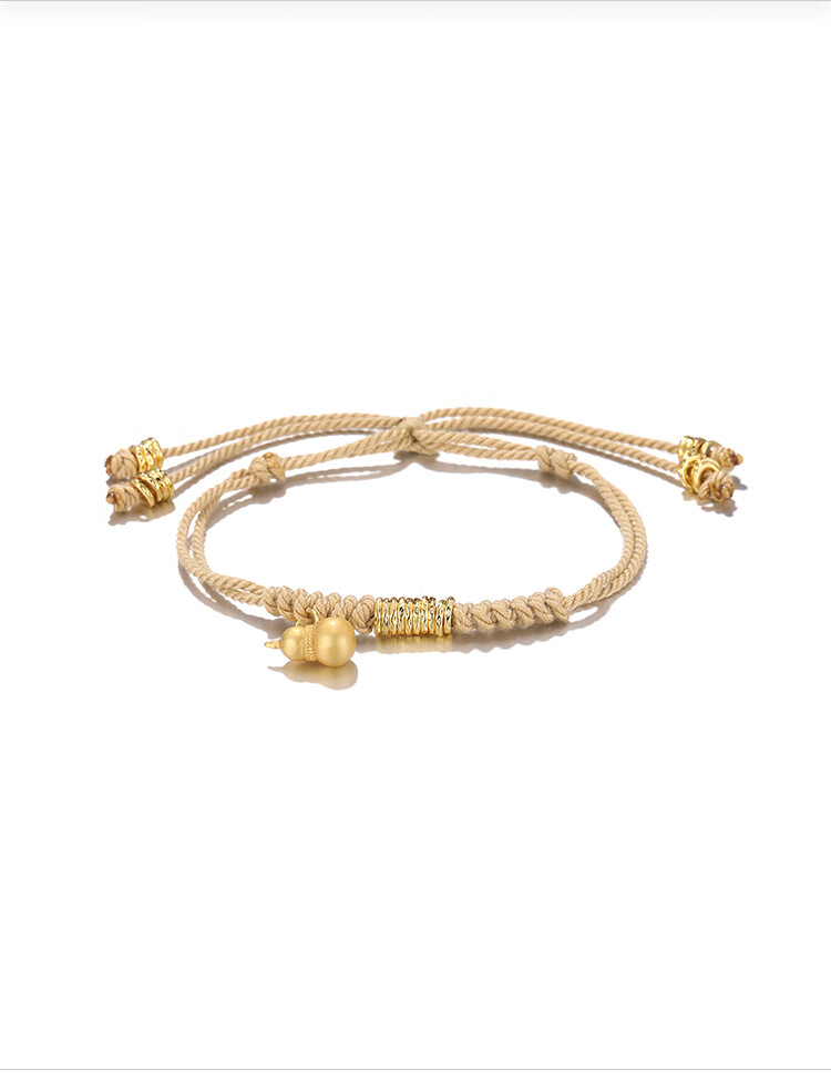 Celect Gourd Bracelet for Women, Ethnic Style Chinese Woven Cord Bracelet, Fashionable Jewelry, Birthday Gift for Girlfriend 3
