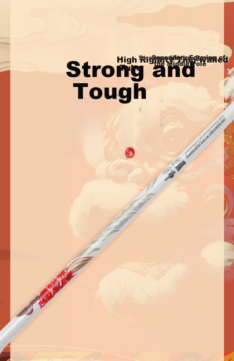 PEAK [Waking Lion] Full Carbon Badminton Racket, Entry-Level High-Quality Lightweight Single Racket for Men And Women, 5U Lightweight And Durable 7