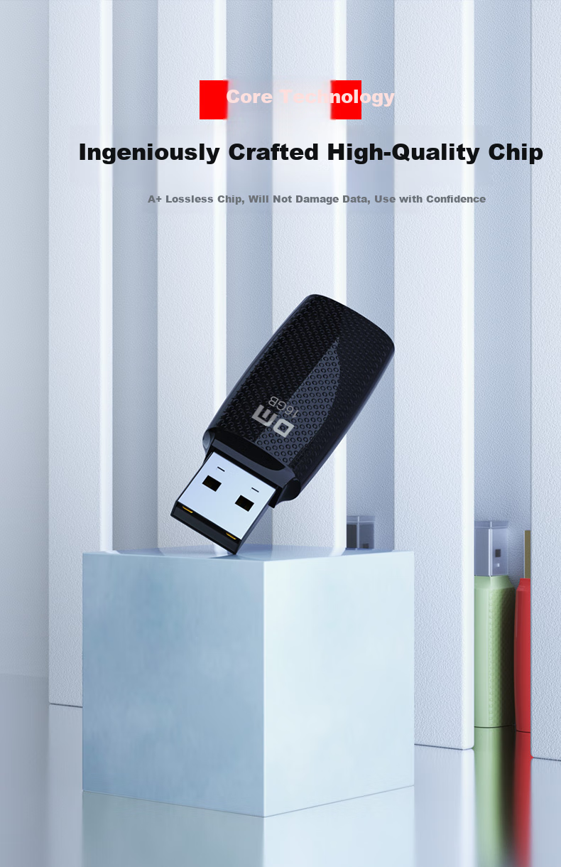 DM Daimai 16GB USB2.0 Flash Drive PD203 Tender USB Drive, Small Capacity Computer USB Drive for Bidding, 5 Pieces/box 4