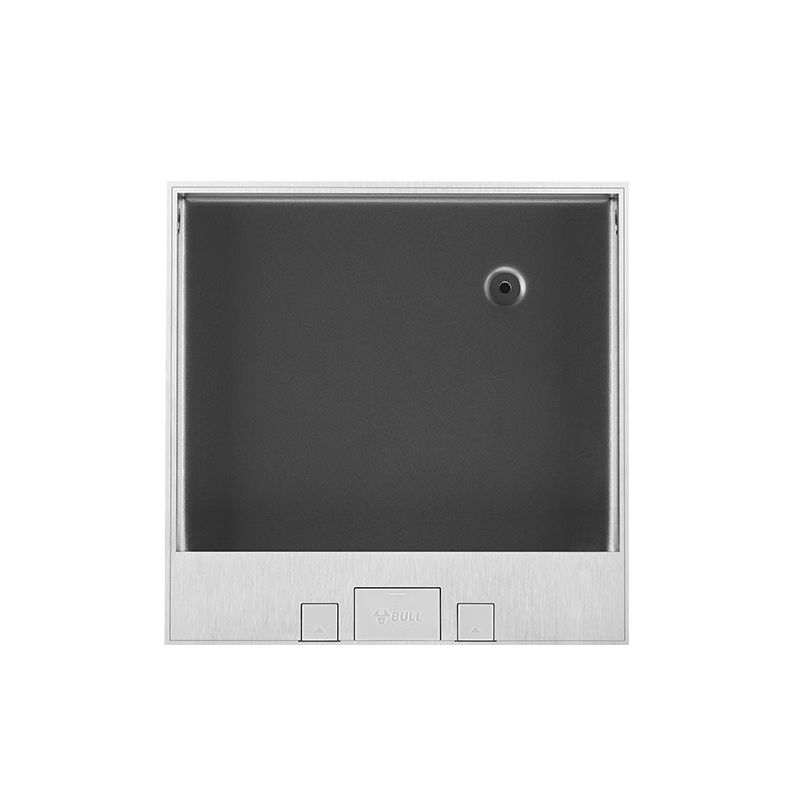 BULL Switch Socket, Five-Hole Floor Socket, Stainless Steel Pure Flat Hidden Floor Socket, Ultra-Thin Model GD7Z223S