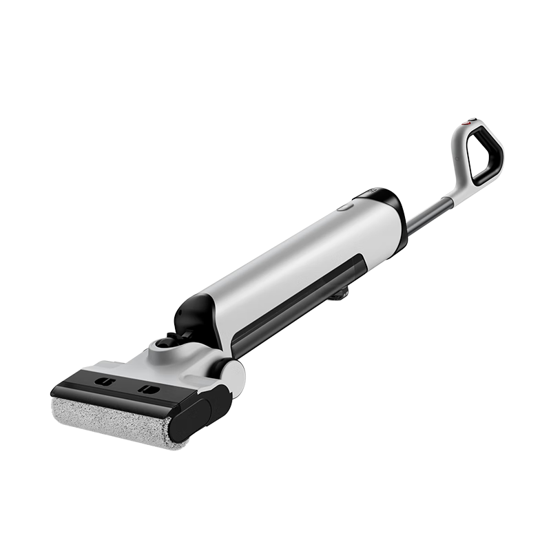 JD Original Xiaohujing Second Generation Floor Scrubber, Household All-In Sweeping And Mopping Machine with Vacuum, 180° Flat-Lying Hot Air Drying, Wireless Smart Mop And Sweeper