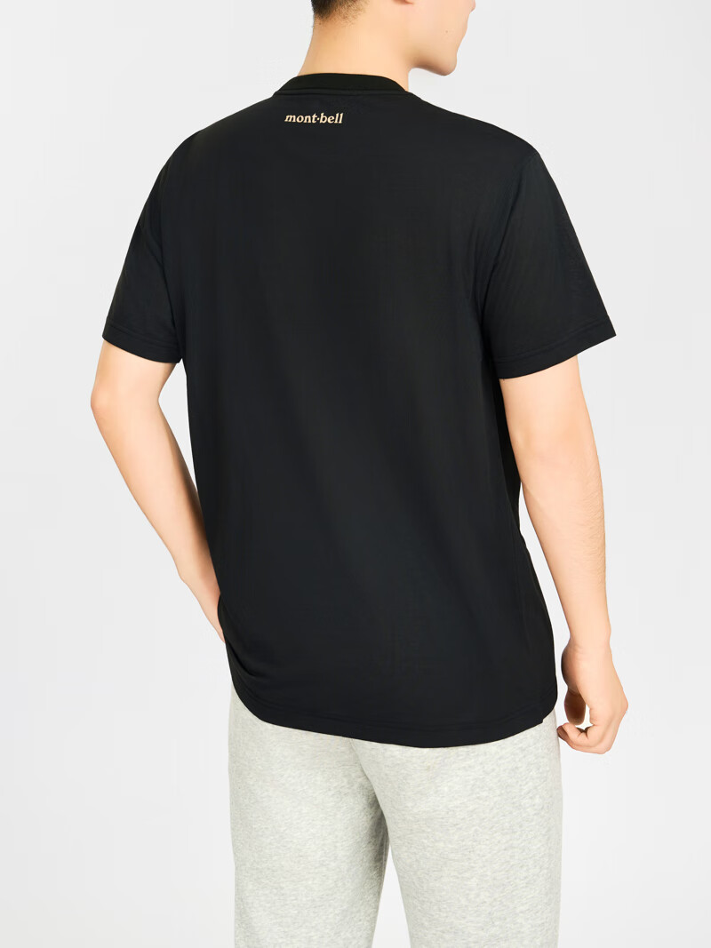 Mont·bell Outdoor Commute Quick-Dry Breathable Short-Sleeve Couple's Bear T-Shirt 1114735 3