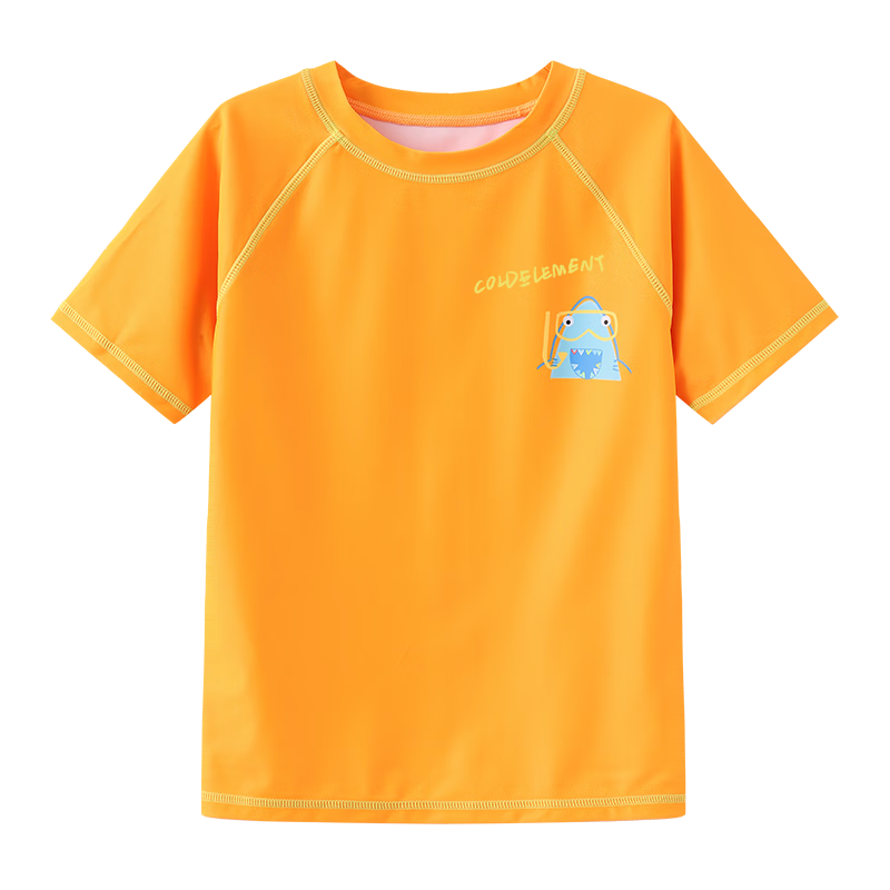 Cold Element Kids Two-Piece Swimwear Boys Quick-Dry Short Sleeve Summer Large Children Swimsuit New Arrival