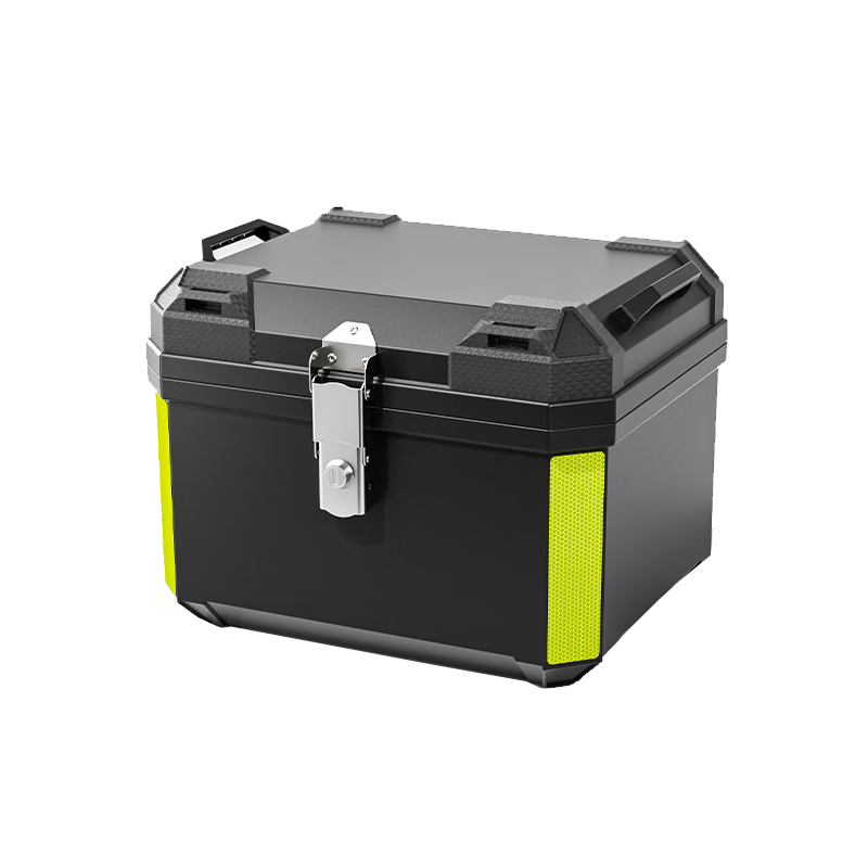 Yueye Electric Motorcycle Trunk, Universal Food Delivery Box, Electric Scooter Storage Box, 45-Liter Capacity, Large Plastic Storage Container