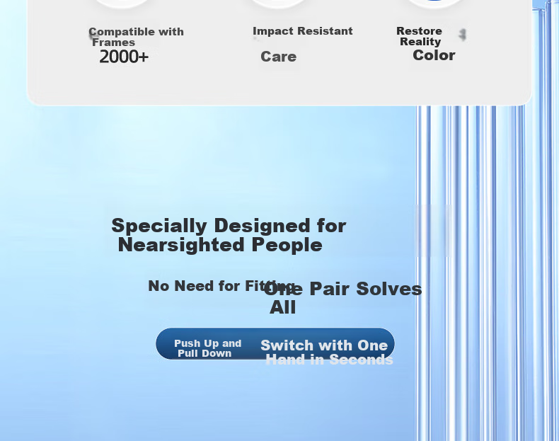 One&one [Can Be Fitted with Prescription Lenses] Polarized Sunglasses, Lightweight, Unisex, UV Protection, for Driving, Night Vision Glasses 5