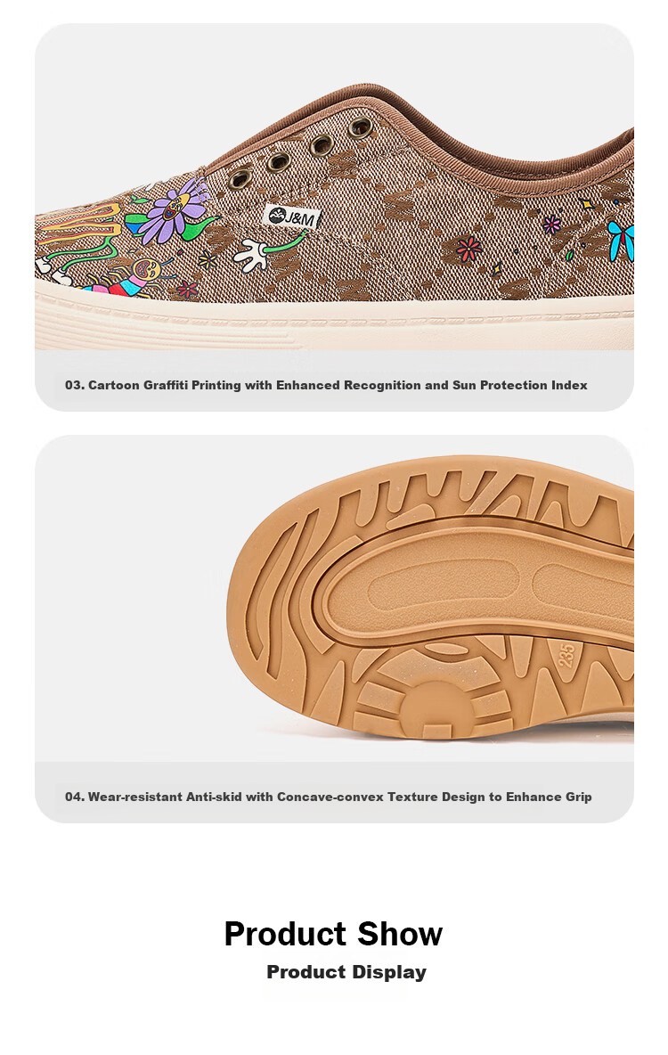 J&M Loafers for Women, Spring Season, Height-Increasing Platform Thick-Soled Commuter Slip-On Peas Shoes, Brown, Size 35 6