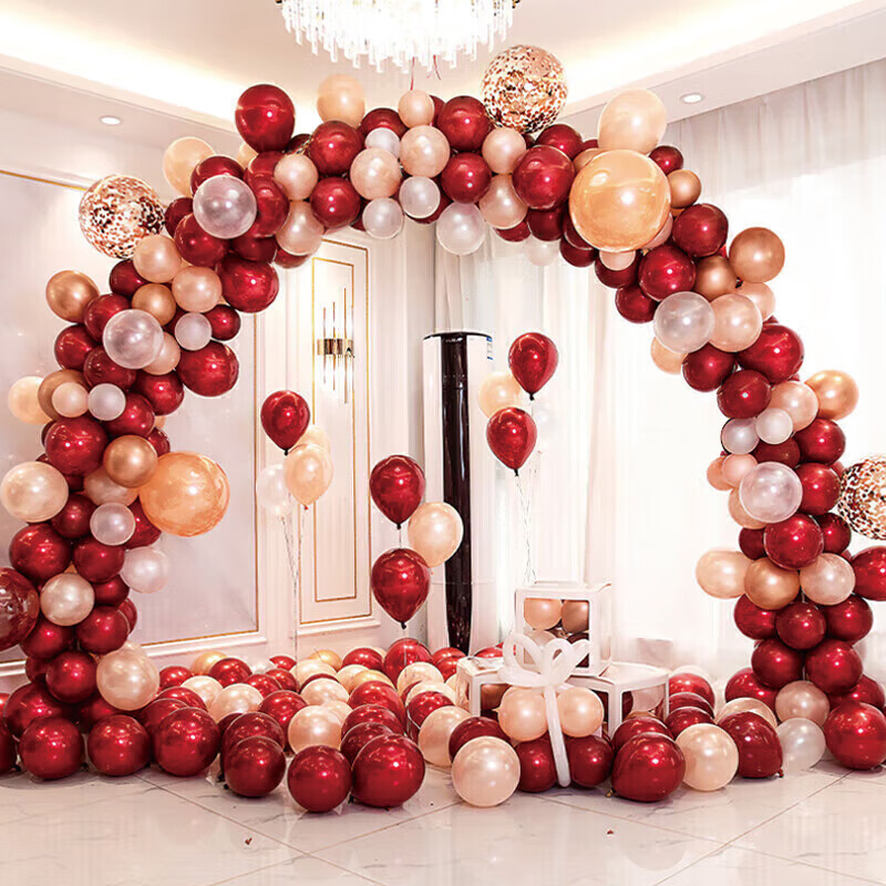 Abaoli Wedding Balloon Arch Frame Wedding Decoration Housewarming Opening Celebration Event Birthday Party Setup