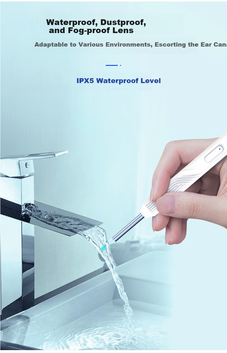 CIIYIIMEN Intelligent Visual Ear Pick High-Definition Ear Cleaning Tool for Adults And Children with Light-Up Design NE18 1